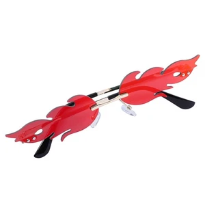 Novelty Sunglasses Novelty Flame Sunglasses Rimless Eyewear Rimless Sunglasses - Bild 1 von 12