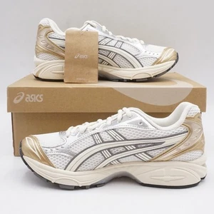 ASICS Gel-Kayano 14 Shoes in White and Gold - US Men's Size 6 (1203A537) - Picture 1 of 13