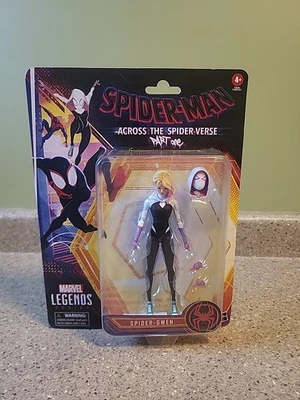 Nueva figura Hasbro Marvel Legends ACROSS THE SPIDER-VERSE spider-gwen "6 pulgadas" Foto 1 de 4