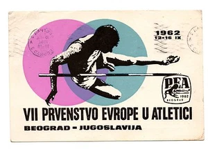 PRVENSTVO EUROPE U ATLETICI BEOGRAD JUGOSLAVIA 1962 ATHLETISME ATLETICA LEGGERA - Imagen 1 de 1