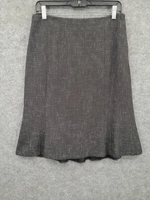 Falda Classiques Entier Atelier para mujer 10 tiro medio hasta la rodilla negra espiga Foto 1 de 4