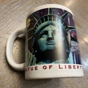Statue Of Liberty Monument Coffee Cup Ceramic Mug 10 0z - Picture 1 of 5