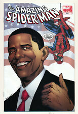 Marvel Amazing Spider-Man Issue #583 Comic 4th Printing Variant President Obama