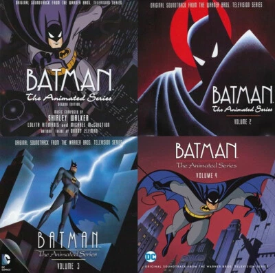 Batman: The Animated Series (1992-1999) Vol.1-4 Complete Scores 12CDs/Remastered - Bild 1 von 4