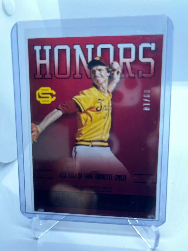2015 Panini Collegiate USC HONORS Randy Johnson /10 SSP RARE Set Trojans HOF - Image 1 of 2