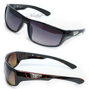 Gafas de sol deportivas al aire libre varios colores goma agarre templo VP1004 - Imagen 1 de 12