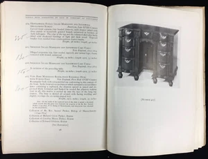 Antique American Furniture Kaufman Collection Part 1 - 1934 Auction Catalog - Foto 1 di 4