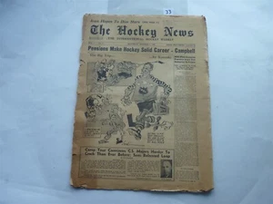 1950 7 de octubre de colección hockey noticias cubierta pensión hacer hockey carrera sólida... - Imagen 1 de 7