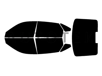 Película de ventana precortada para todos los lados para Hyundai Elantra GT Hatchback 2002-2006 tinte Foto 1 de 4
