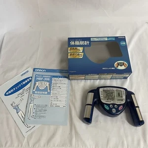 Omron Körperfettmessgerät blau HBF-306-A versandkostenfrei, aus Japan, gebraucht - Bild 1 von 16