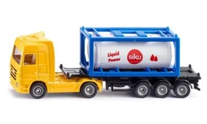 NEW SIKU SUPER 1795 Mercedes Actros Truck Tank Container 1:87 Die Cast Model RET - Picture 1 of 3