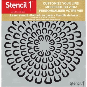 "CraftyAsian Mum Stencil: 5.75" x 6" - Attractive, Durable & Reusable Stencils f - Picture 1 of 2