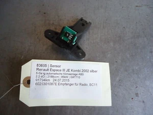 Sensor Renault Espace III JE 6025301087E Empfänger für Radio 2.2 dCi 95kW G9T710 - Imagen 1 de 1