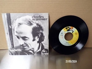 charles aznavour isabelle  ITALY   45 7"  EX - Picture 1 of 2