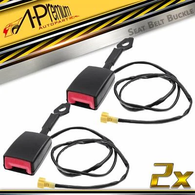 2x Hebilla de cinturón de seguridad delantera L&R para Mercedes-Benz E250 E350 E400 E550 E63 G63 AMG Foto 1 de 4