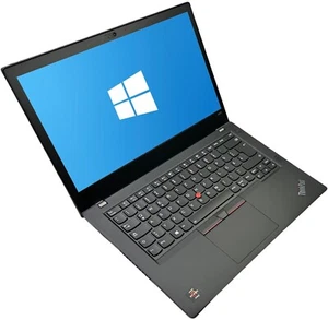 Lenovo Notebook ThinkPad A485 AMD Ryzen 5 Pro 2500U 8GB 256GB NVMe Win11Pro#1 - Afbeelding 1 van 24