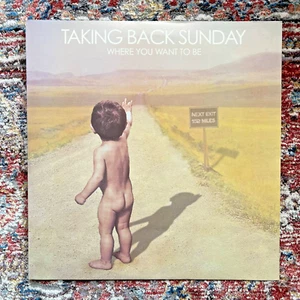 Taking Back Sunday - Where You Want Yo Be - Vinyl Blue LP 2011 Re-Press - Picture 1 of 8