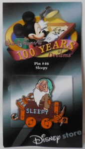 Disney Pin DS 100 Years of Dreams #46 Sleepy 1937 New - Picture 1 of 2