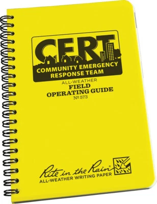 Rite in the Rain CERT Field Operators Guide 4.75" X 7" - Image 1 of 4