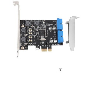 PCIE PCIExpress To Internal 2 Port 19Pin Header USB 3.0 Expansion Card With Low