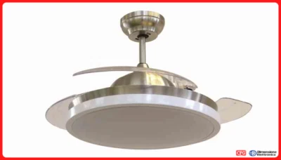 Ventilatore da soffitto con Luce Led Telecomando Moderno 3 Pale Timer Agitatore - Immagine 1 di 4
