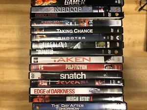 Assorted Lot Of 15- Action DVD’S - Picture 1 of 1