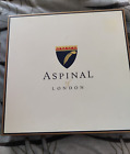 Aspinal Of London Navy Saffiano City Laptop Folio Case (New In Box)