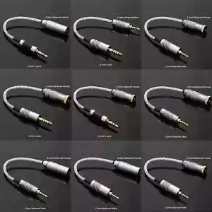 HiFi Headphone Cable for Guitar Headphone Amp to Cabinet OCC Silver Plated Cable - Picture 1 of 17