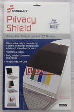 SKILCRAFT 7045-01-570-8897 Privacy Shield 3M Privacy Filter 24" Widescreen Black