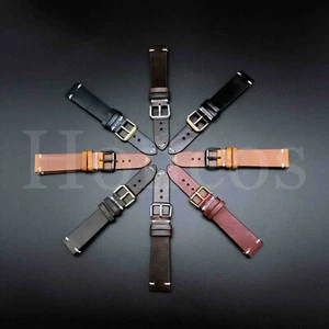 18-24 MM Genuine Soft Leather Watch Band Strap Brown Black Fits for Omega USA - Picture 1 of 61