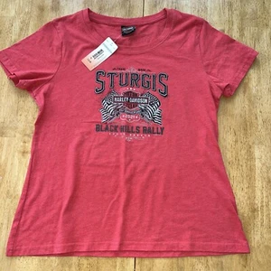 Harley Davidson Sturgis Damen T-Shirt Black Hills Motorrad Rallye XL - Bild 1 von 7