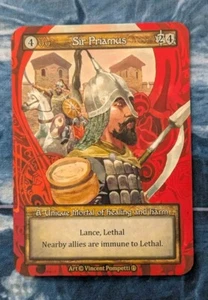 Sorcery : Arthurian Legends Unique SIR PRIAMUS  NM - Imagen 1 de 2