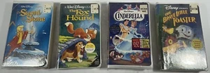 [4 VHS Lot] Disney Cartoon Movies - Picture 1 of 5