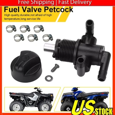 Fuel Shut Off Valve Petcock For Polaris Sportsman 500 335 400 600 700 7052161 B - Image 1 of 4