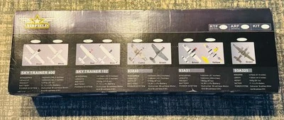 Airfield Sky Trainer 182 Red - RC Airplane - New - Image 1 of 4