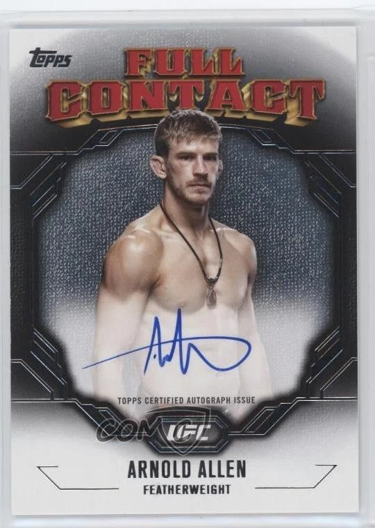 2024 Topps UFC Knockout Full-Contact Auto Arnold Allen #FCA-AAN Auto - Image 1 of 2