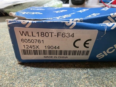 Sick WLL180T-F634 6050761 Sensor Optical FIber Amplifier NEW - Image 1 of 3