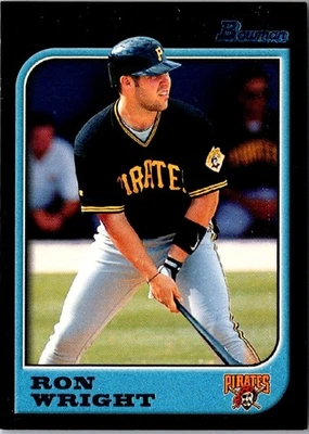 1997 Bowman Ron Wright #165 Pittsburgh Pirates Baseball Card - Image 1 of 2