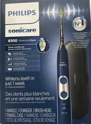 Philips Sonicare 6100( HX6871 )Protectiveclean Whitening Rechargeable Toothbrush - Image 1 of 4