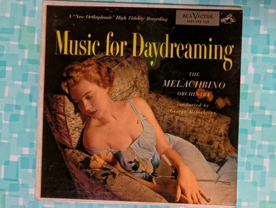 Melachrino Orch, Music For Daydreaming, 1954 RCA 2 EPs, gatefold cover Foto 1 de 4