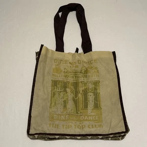 Disney Parks Hollywood Hotel Tower Of Terror Tip Top Club Reusable Tote Bag - Picture 1 of 3