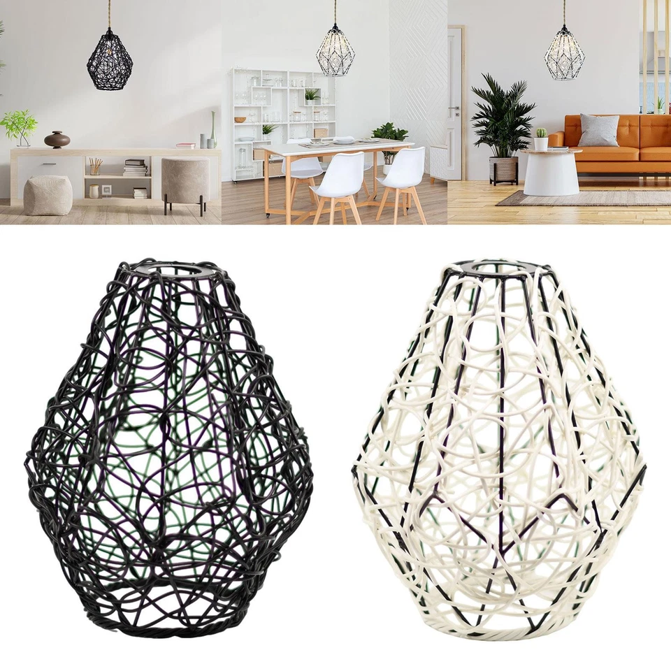 Lámpara de arte de hierro Lámpara industrial Jaula Lámpara Lámpara Pantalla Lámpara Lámpara Lámpara Foto 1 de 1