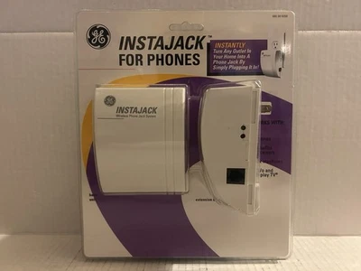 GE INSTAJACK FOR PHONES Wireless Phone Jack System TL96595 - Image 1 of 4