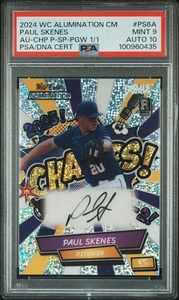 2024 Wild Card Allumination Comix Paul Skenes #PS6A CHP PGW 1 di 1 PSA 9 Auto 10 - Foto 1 di 2