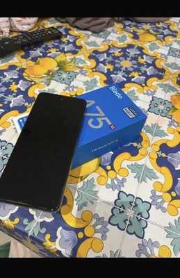 ZTE BLADE A75 5G DIAMOND BLACK 128GB DUAL SIM RAM 8GB(4GB+4GB) HD+ SMARTPHONE - Immagine 1 di 4