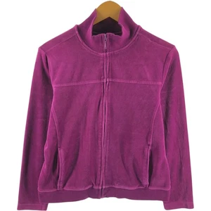 Used Bechamel Petites Velour Jacket Women's Size M - Picture 1 of 11