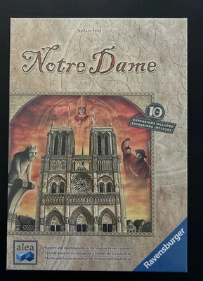 Notre Dame 10th Anniversary Board Game by Ravensburger--New and Sealed - Image 1 of 4