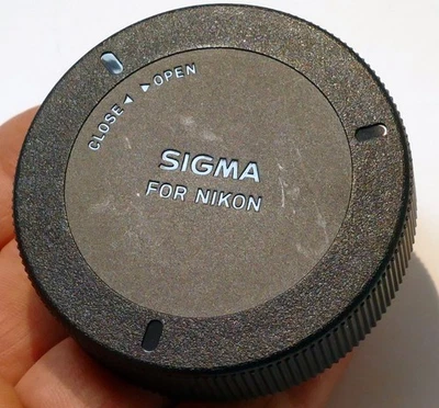Sigma Rear Lens Cap for New ART DG Design for Nikon AF F 35mm 50mm f1.4 135mm - Image 1 of 4