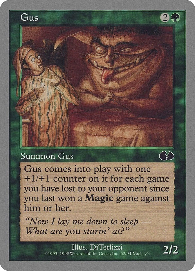 Gus 62 LP Normal Unglued MTG EN - Image 1 of 1