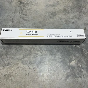 Cartucho de tóner genuino amarillo Canon GPR-31 (2802B003AA) - Imagen 1 de 8
